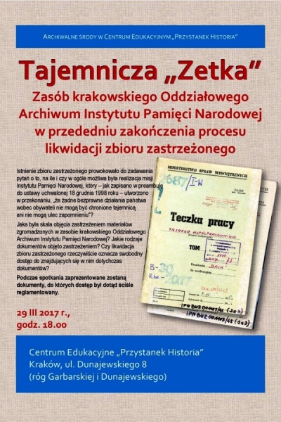 krakowskie archiwum instytutu pamięci narodowej